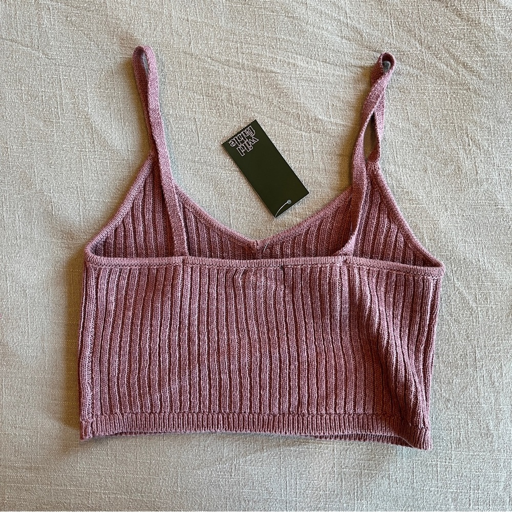 NWT Wild Fable Target Knit Crop Top Tank - Picture 2 of 7